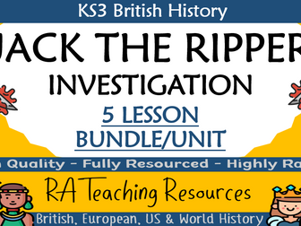 Jack the Ripper - 5 Lesson Bundle