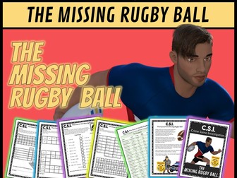 Commonwealth Games Birmingham 2022 CSI Math Mystery The Missing Rugby Ball