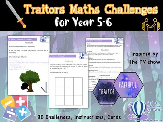 The Traitors – KS2 Maths Mystery Game (Inspired by the BBC Show)