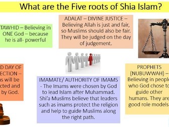 The Five Roots of Islam