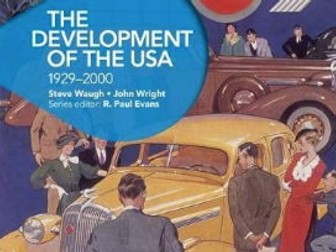 Eduqas History - Development of the USA Complete Scheme of Work