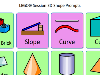 LEGO® Session 3D Shape Prompts