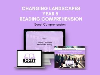FREE 3 Lessons - Year 5 Reading Comprehension: Changing Landscapes