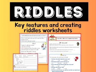 To know what a riddle is and to identify its key features