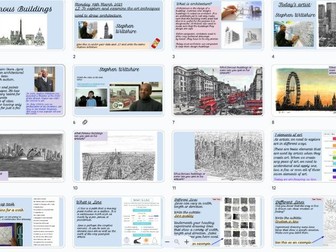 Famous Buildings - Art Entire Unit