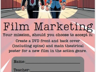 EDUQAS GCSE NEA 2016 Submission Film Marketing Brief: Action Films