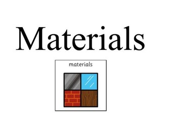 materials, comparing wood, plastics and metals