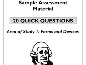 Eduqas GCSE Music – 20 Quick Questions – AoS1 Musical Forms and Devices – Practice Paper / Mock Exam