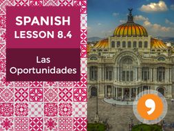 Spanish Lesson 8.4: Las Oportunidades – Opportunities