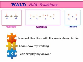 Decimals KS2/Year 5 - adding, subtracting, ordering, reading and converting to fractions