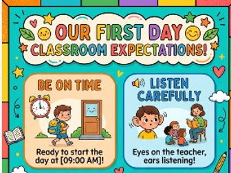 Classroom Expectations Lesson & Activities