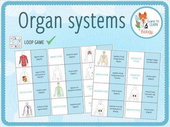 Organ systems - Loop Game (KS3/4)