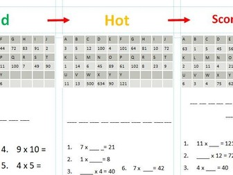 Times Table Code Breaker Challenge