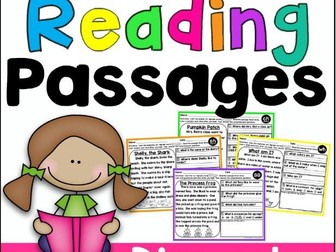 Digraph reading passages