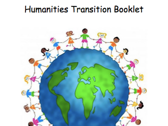 Humanities transition booklet for Y6 to Y7