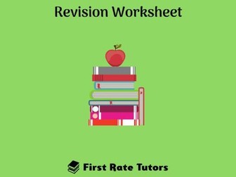 The Korean War Revision Worksheet