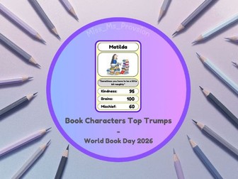 World Book Day Top Trumps