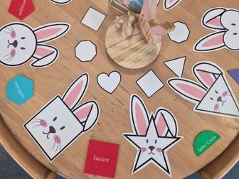 Easter bunny shapes
