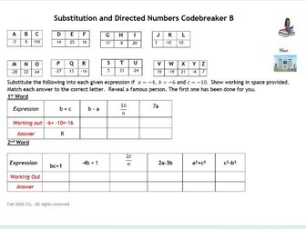 Substitution  Codebreaker B