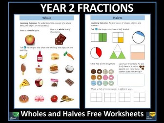 Fractions - Year 2 - Halves