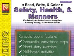 Read, Write, & Color: Safety, Health, & Manners