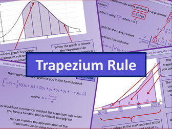 Trapezium Rule - A level A2 Mathematics
