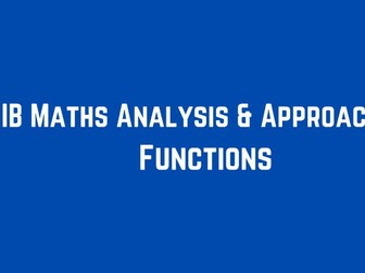IB Maths HL A&A Functions Slides