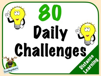 80  Daily Challenges