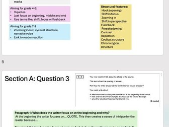 AQA English Language Paper 1 Revision Powerpoint