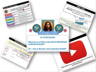 CHRISTIAN BELIEFS 1: Nature of God