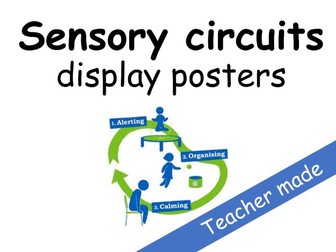 sensory circuits display posters