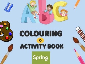 Spring Colouring and Activity book