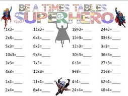 Multiplication facts to 12 | Teaching Resources