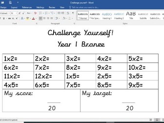 Times Table Challenge