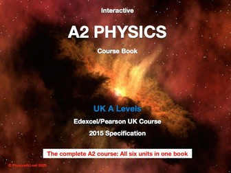 Edexcel UK A2 Physics Interactive Guide updated to include A2 Practical unit