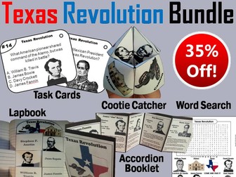 Texas Revolution Word Search | Teaching Resources