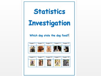 KS2 Statistics Investigation (Murder Mystery Style)