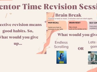 Year 11 Revision Session Mento Time - Self-Running