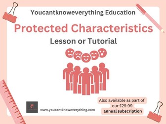 Protected Characteristics Tutorial