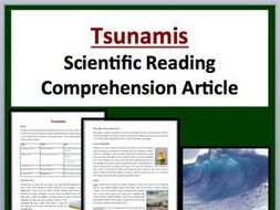 Tsunamis - A Science Reading Article - Grades 8 and above