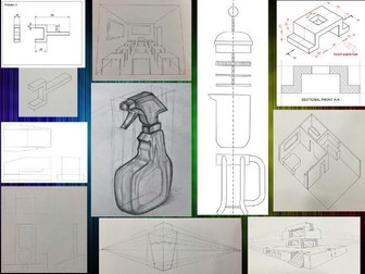 IGCSE Graphics, formal drawing styles