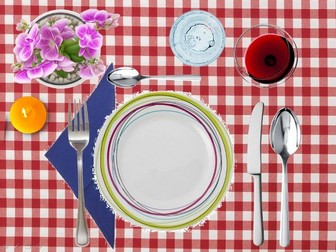 Table setting in French