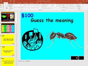 Britain 1500-1750  & 1750-1900 quiz