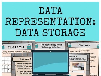 Data Representation - Data Storage - Escape Room