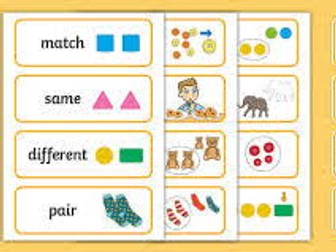 Reception Maths Autumn Match Sort Compare