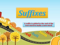 **Super Suffixes: Happy Endings**
