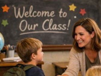transition day - meet your new class lesson - fully editable