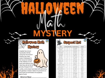 Halloween Math Mystery