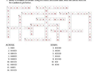 Binary to decimal conversion puzzle