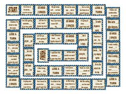 Linking Words and Connectors Board Game